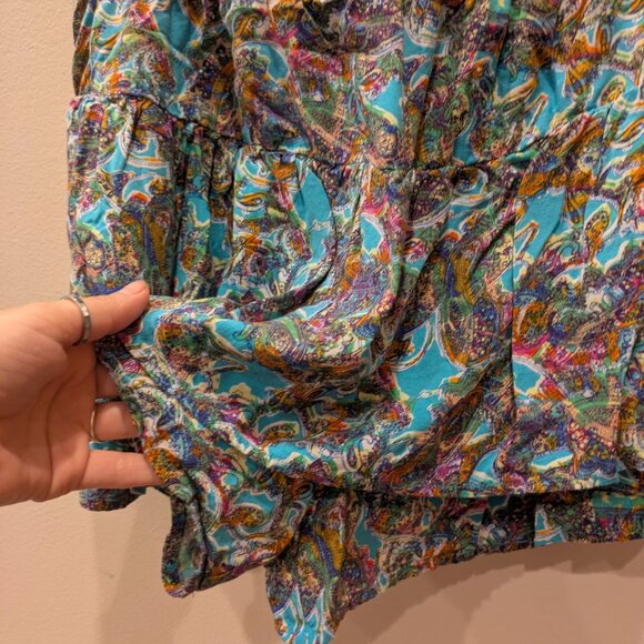 Paisley Watercolor style Skort - Picture 3 of 7